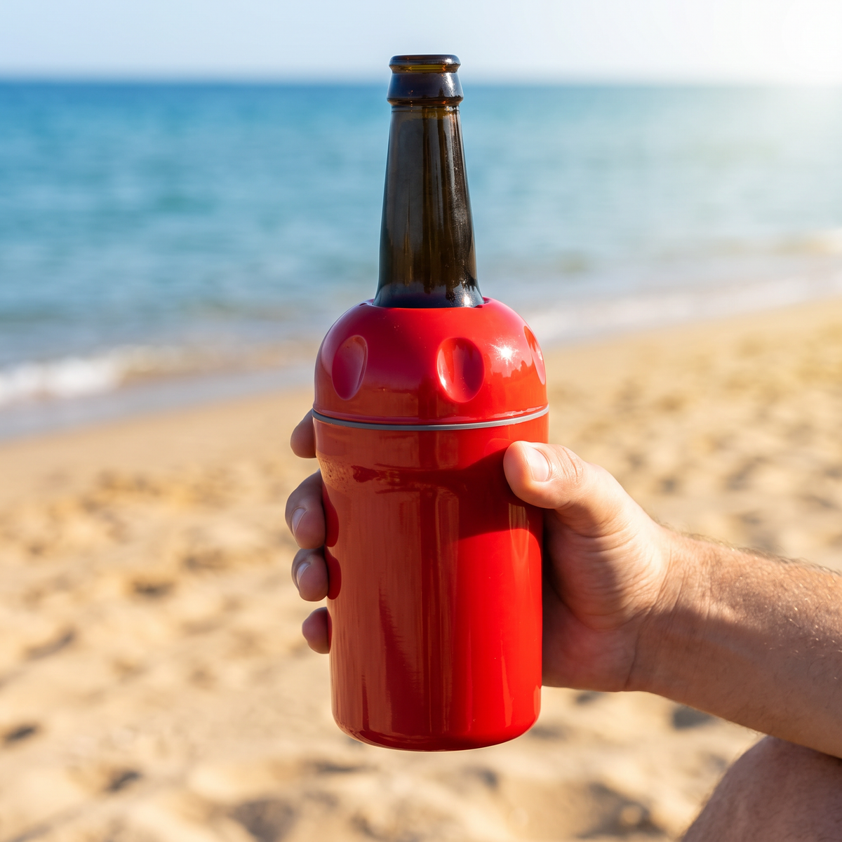 Porta Botella Térmico para Long Neck 350 ml