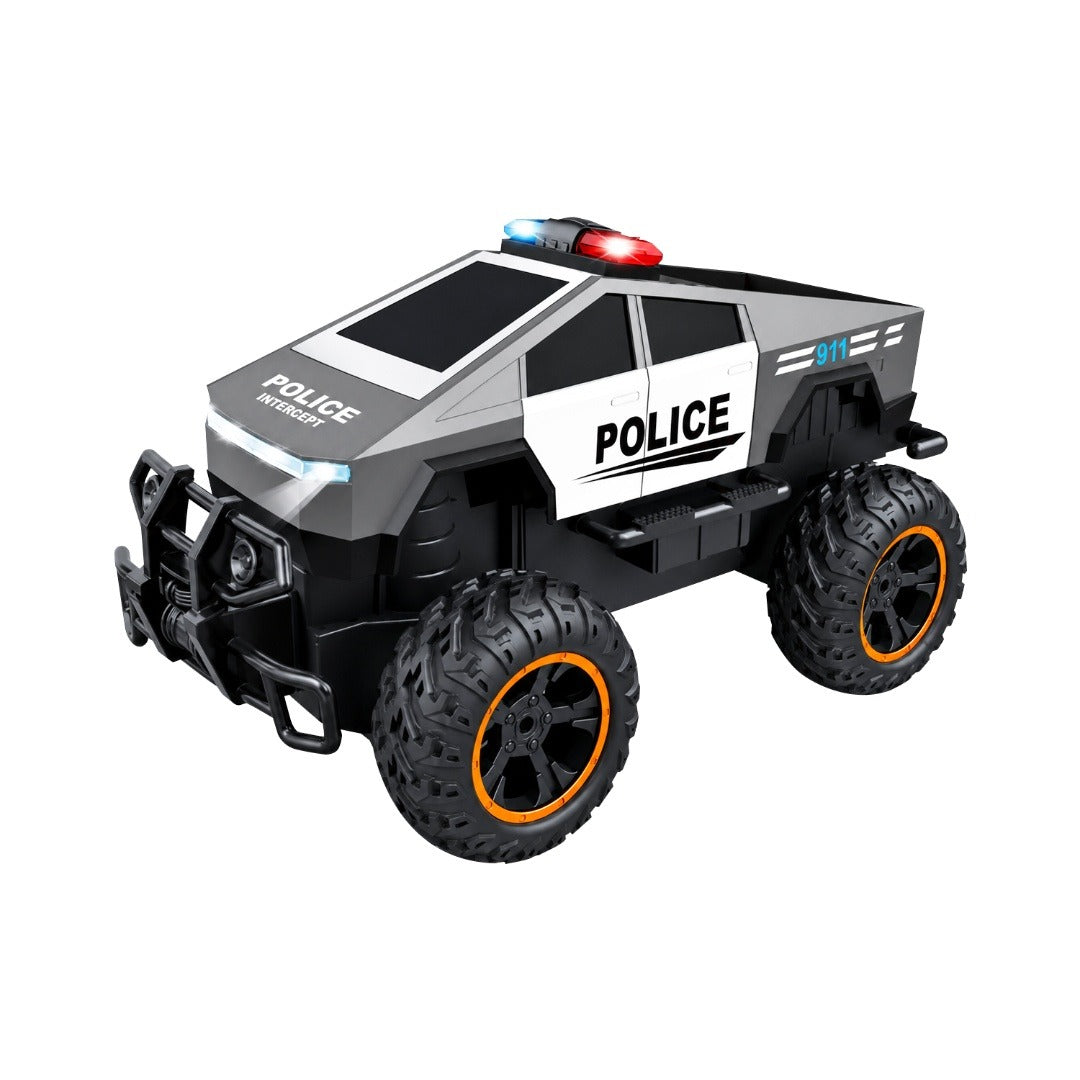 Cybertruck de policía a control remoto