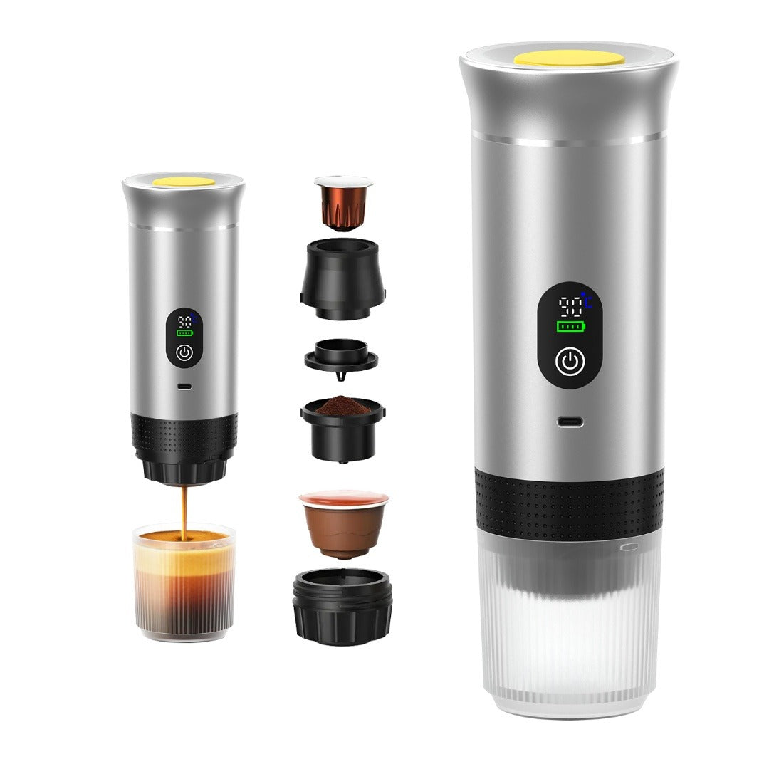 Cafetera portátil espresso 3 en 1 recargable