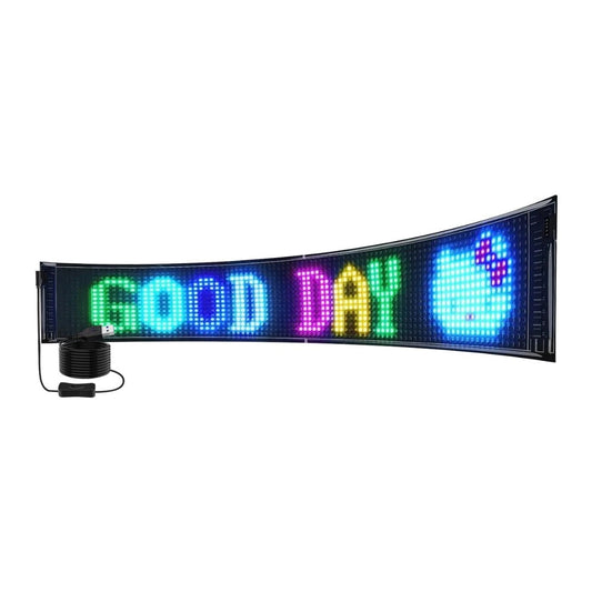 Letrero LED flexible Bluetooth 60 x 12 cm