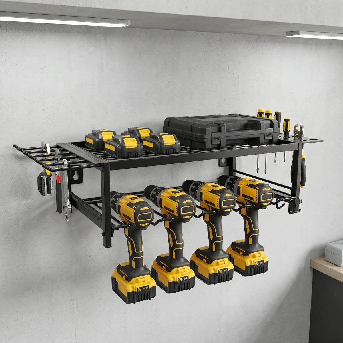 Organizador de herramientas para pared