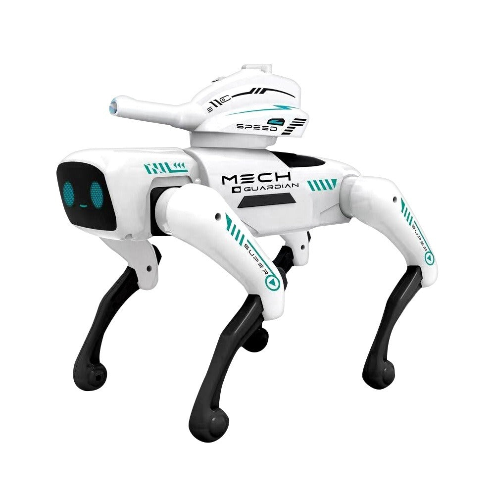 Perro robot con lanzador de hidrogel