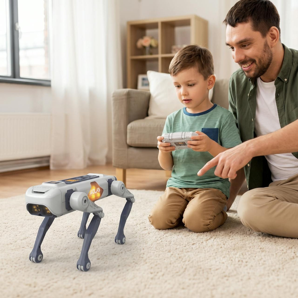 Perro robot inteligente con app