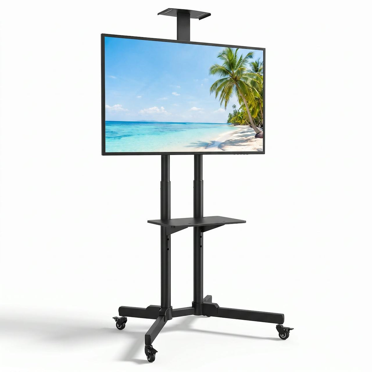 Soporte de pie para TV de 32 a 65 pulgadas con ruedas