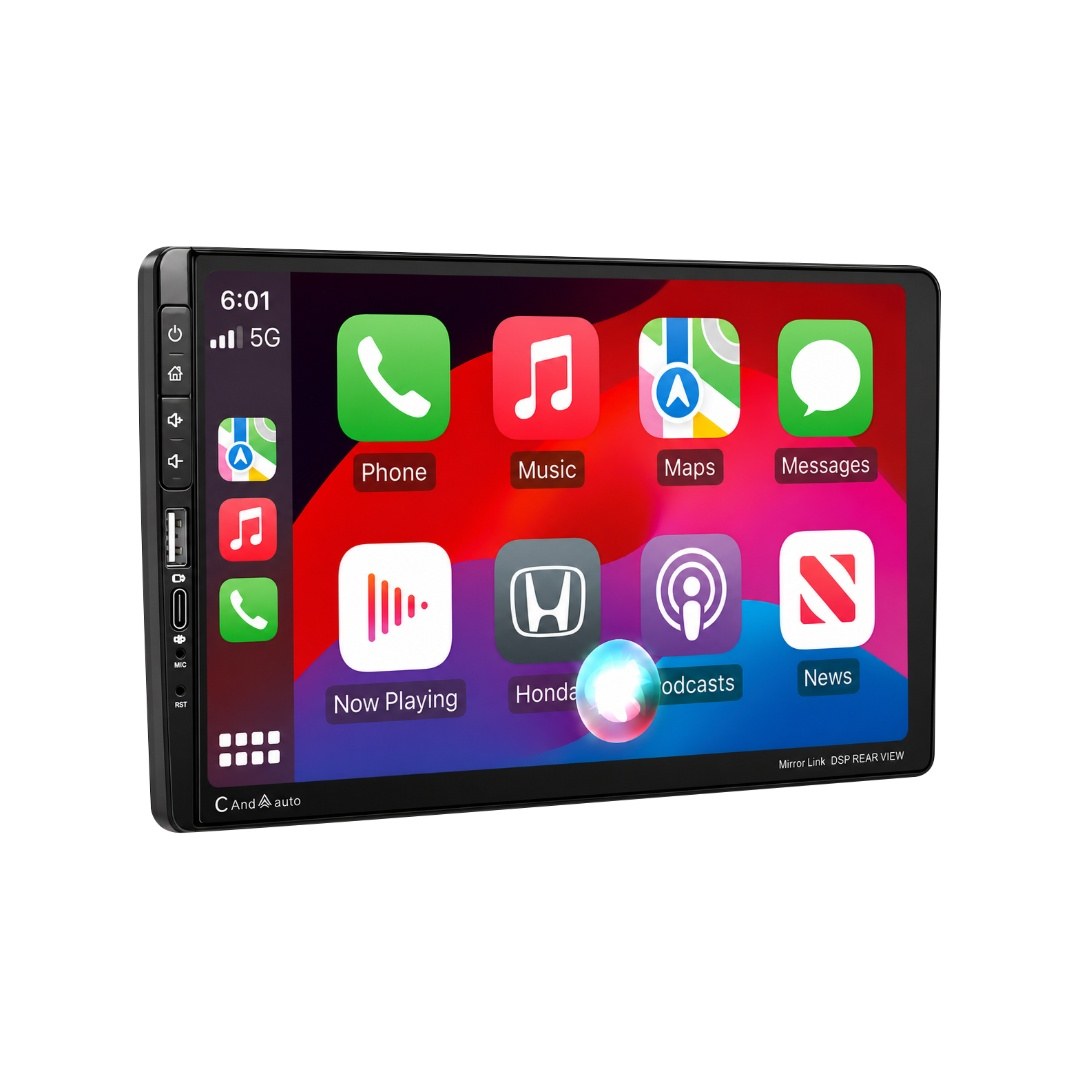Radio para auto con pantalla táctil 9 pulgadas y CarPlay