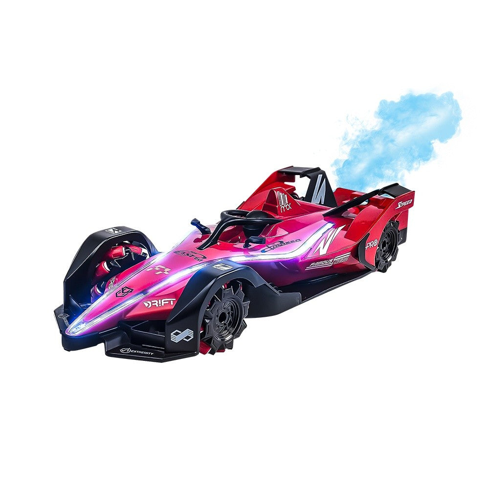 Auto de carreras con humo a control remoto