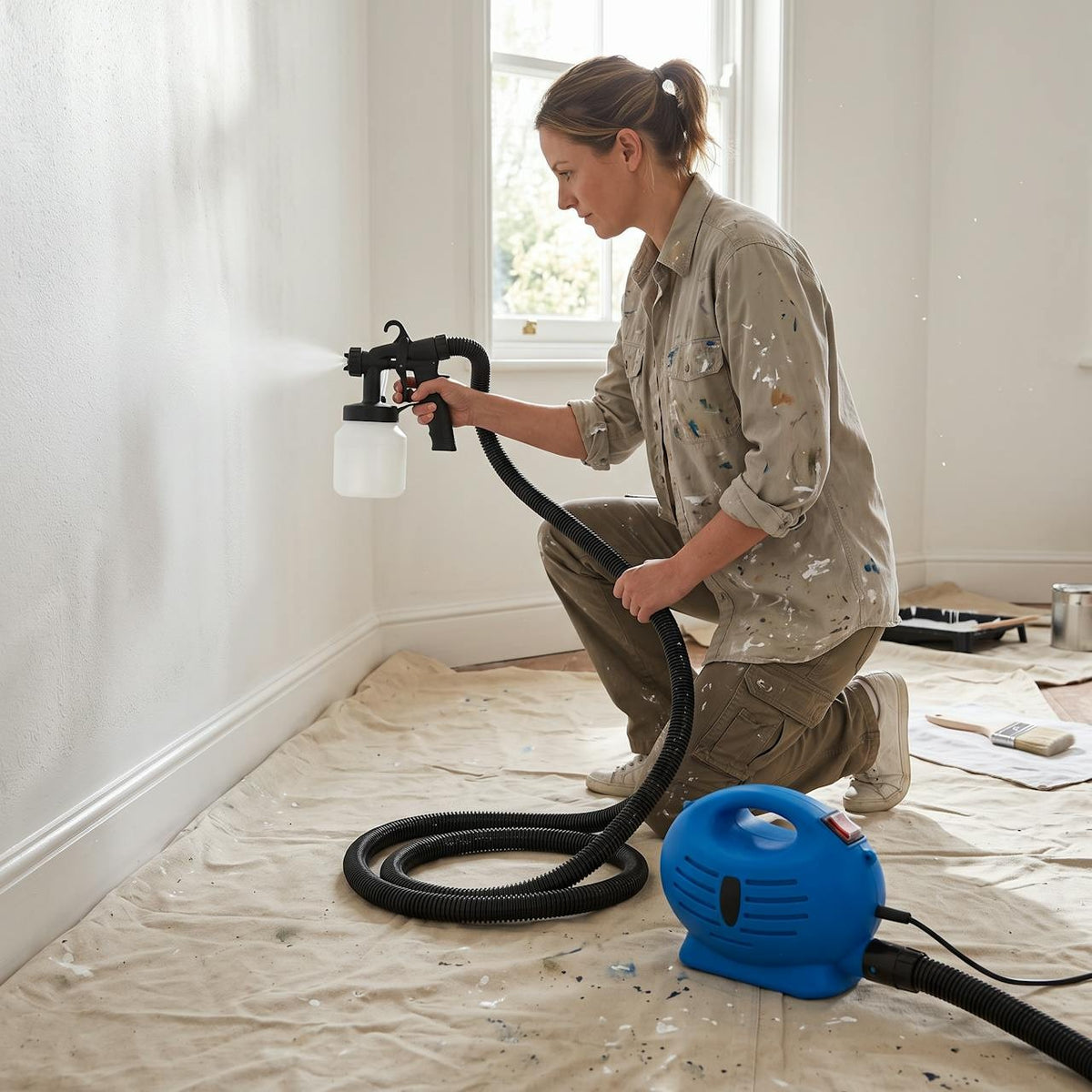 Pulverizador de pintura eléctrico