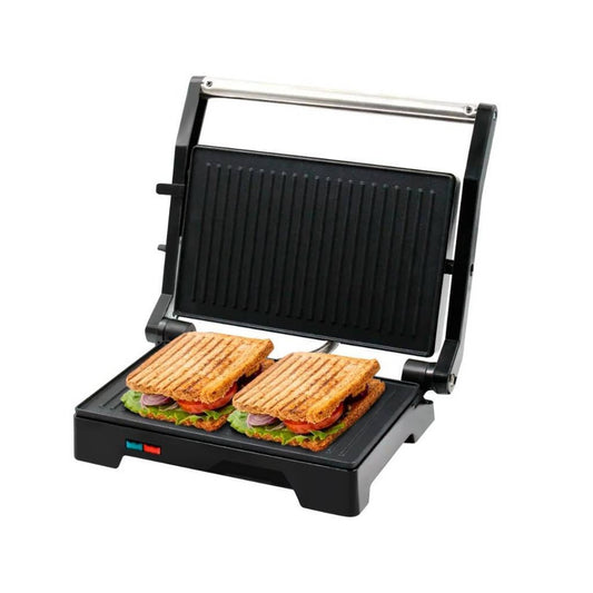 Sandwichera grill de acero inoxidable