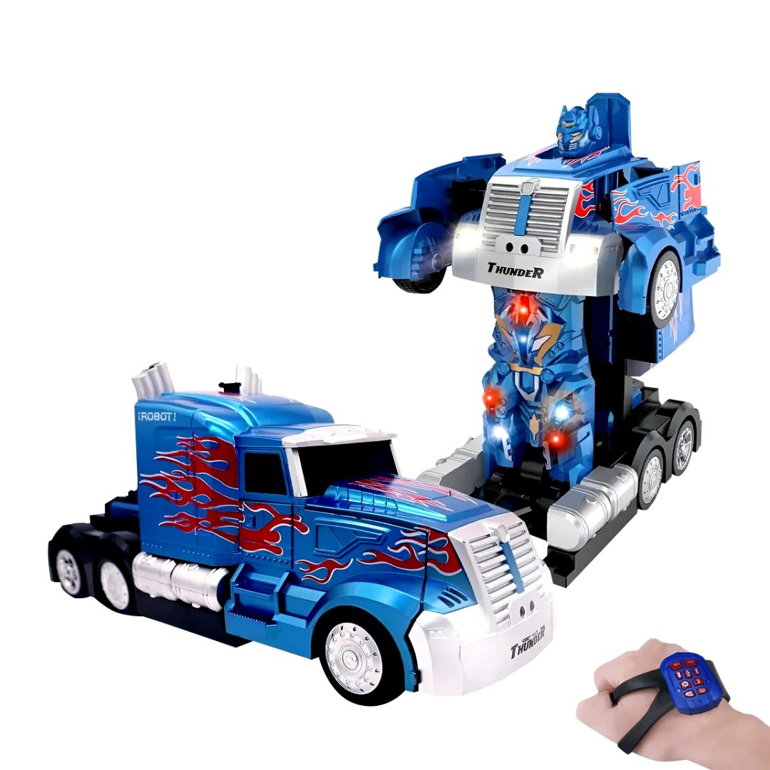 Camión transformer a control remoto