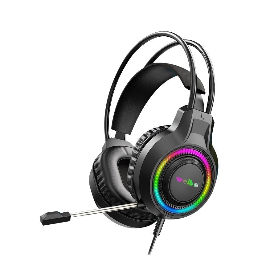 Auricular gamer RGB con micrófono