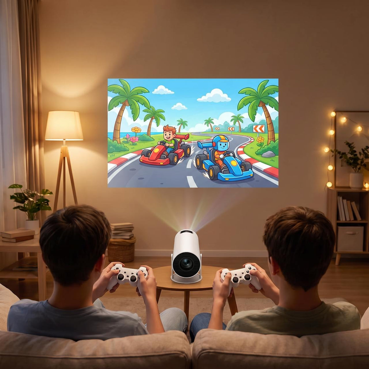 Proyector X10 Plus con 2 joysticks