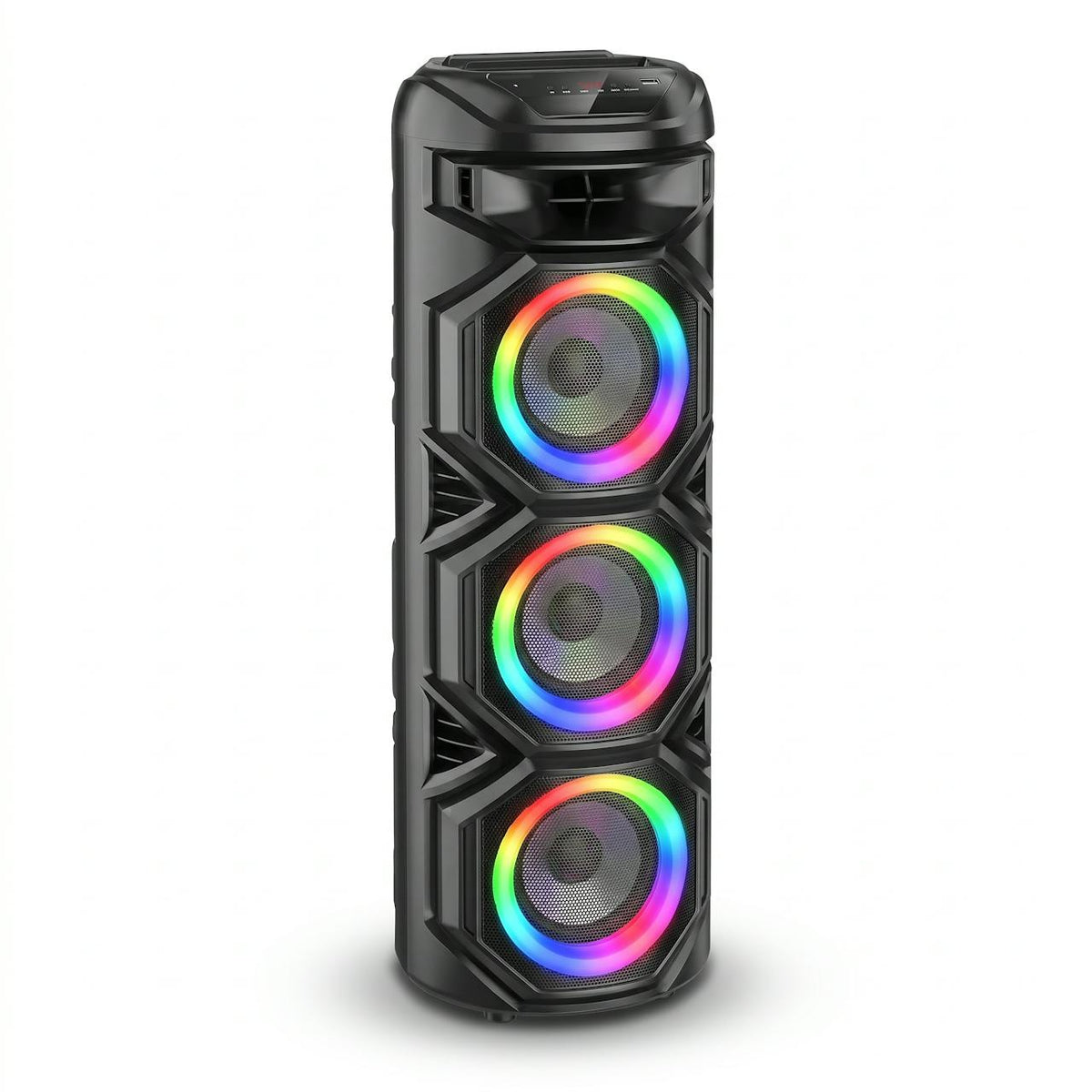 Parlante torre 3x8 LED RGB