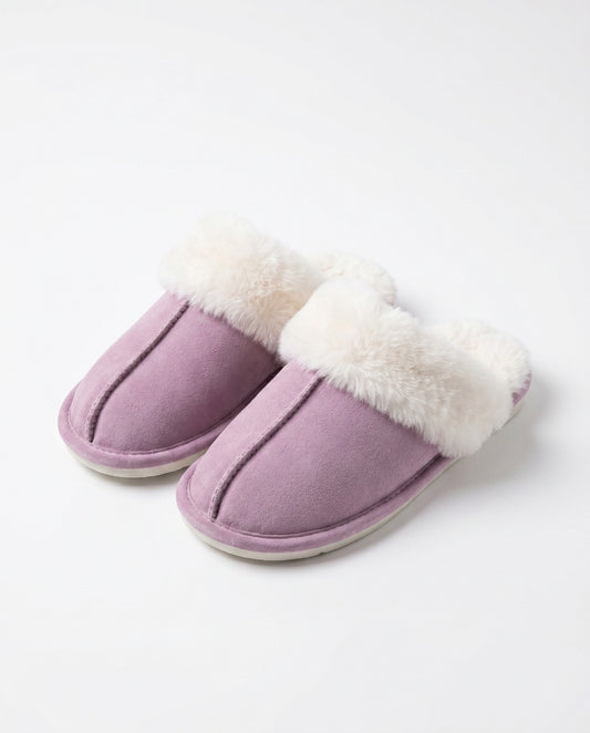 Pantuflas corderito - LILA