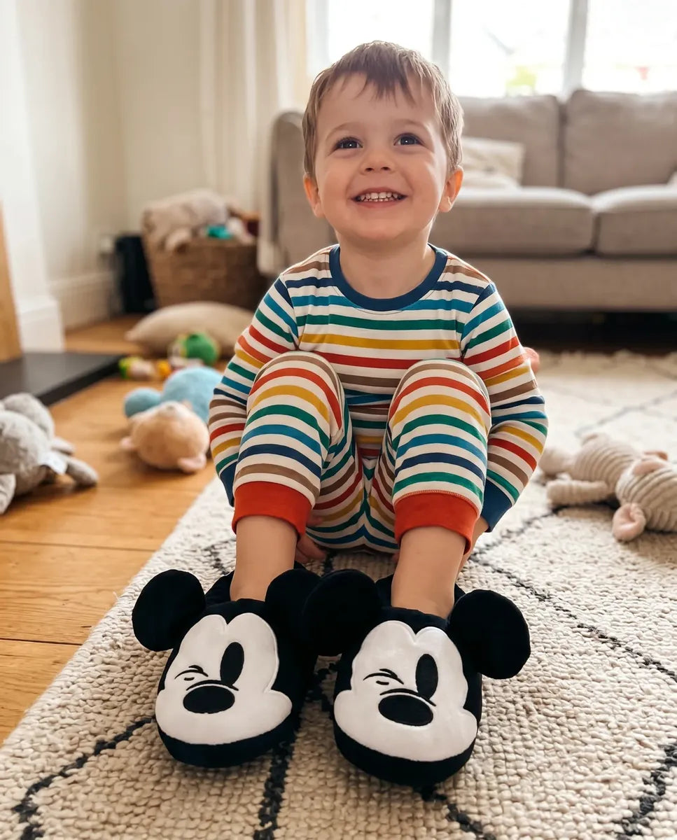 Pantuflas Botitas Bebé - Mickey Mouse