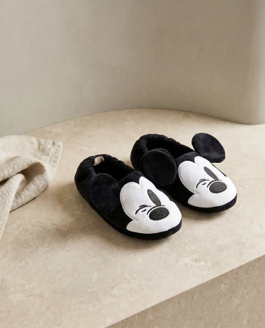 Pantuflas Botitas Bebé - Mickey Mouse