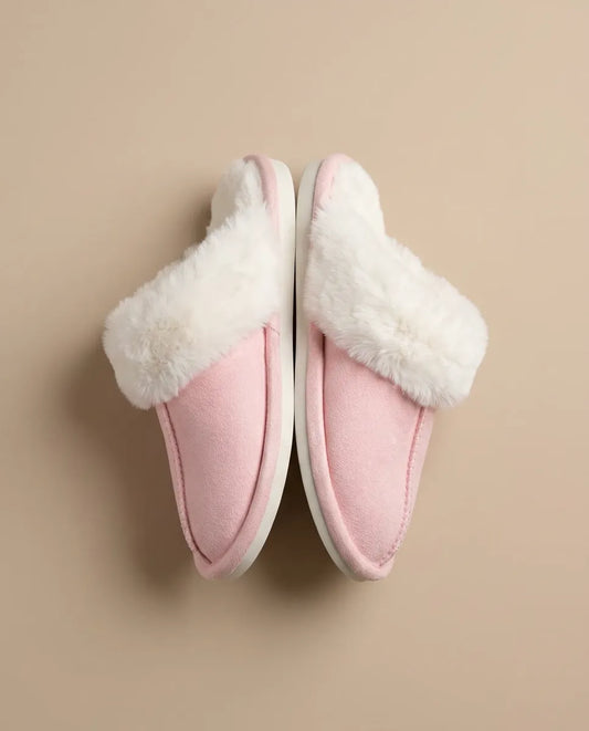 Pantuflas corderito - ROSA