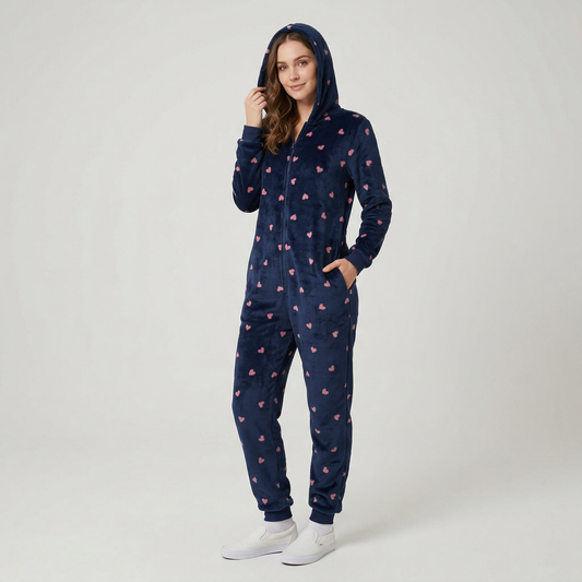Pijama entero - corazones