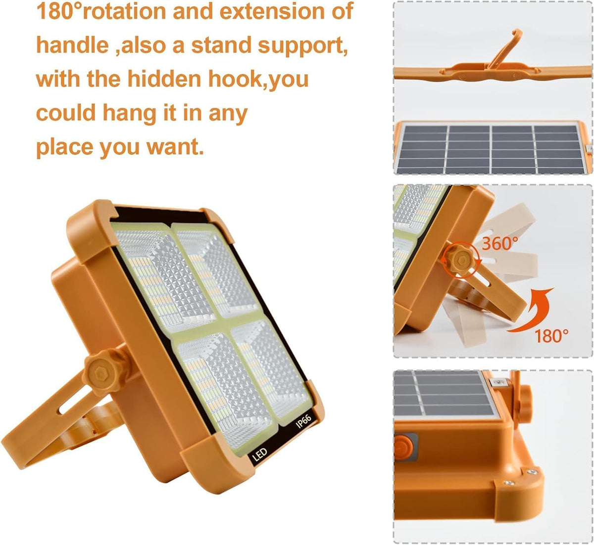 Foco Solar LED 200W
