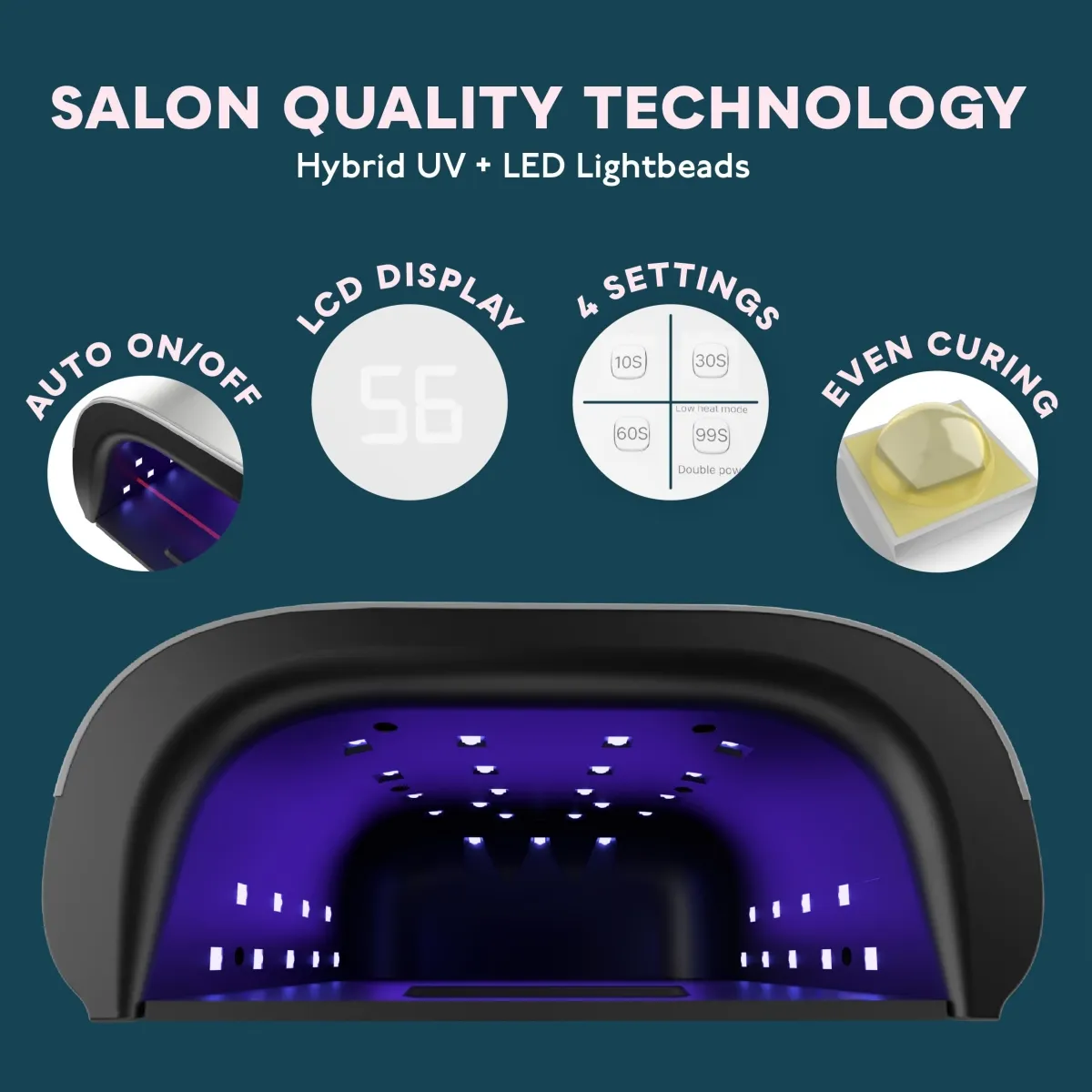 Lámpara UV LED para Uñas - Imagen 4