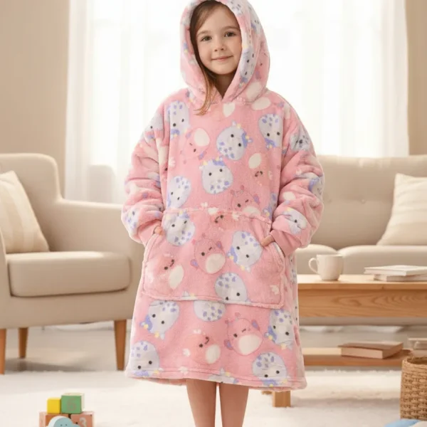 Buzo manta infantil - ROSA