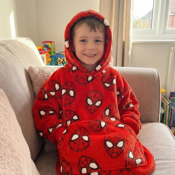 Buzo manta infantil - SPIDERMAN