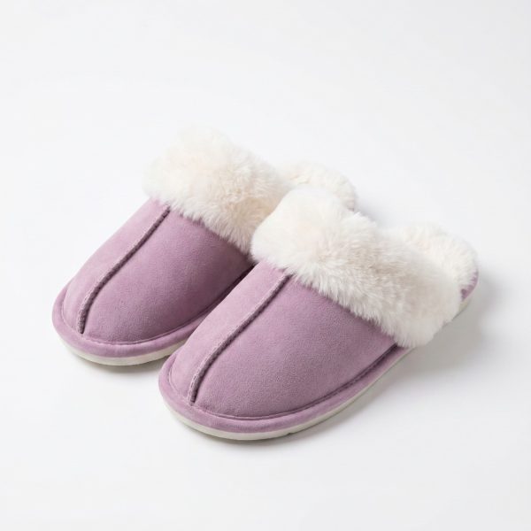 Pantuflas corderito - LILA