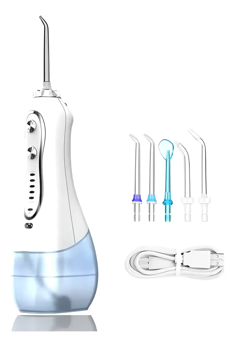 Irrigador Bucal Portátil Recargable 300 ml - Imagen 2